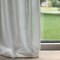 White Linen Look Sheer Upholstery Fabric by The Yard - SKU: Nicholas White